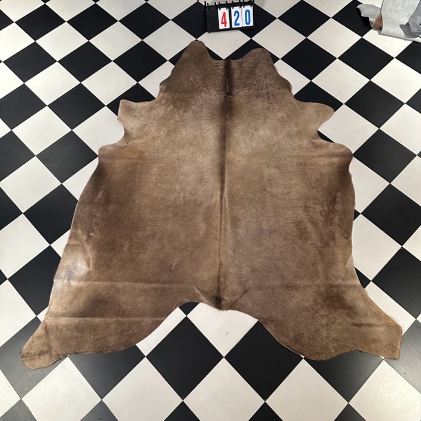 【本尼家】Q420 250*215巴西进口整张牛皮地毯轻奢