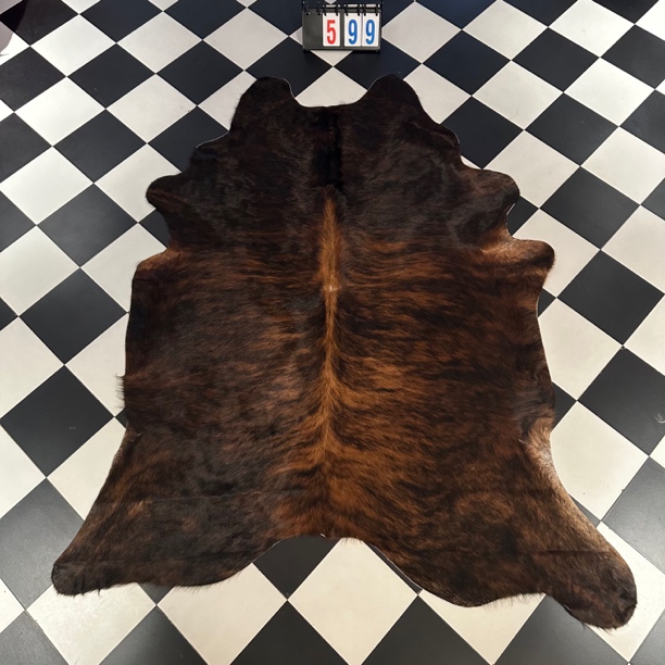 【本尼家】Q599 245*190巴西进口整张牛皮地毯轻奢