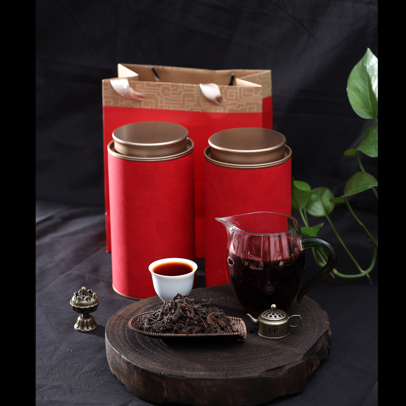 冰岛普洱熟茶云南普洱熟散茶勐海冰岛大树茶散茶包装高山天然熟茶