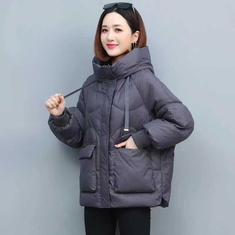波司澄羽绒棉袄女短款2023新款韩版宽松大码加厚爆款棉服小个子棉
