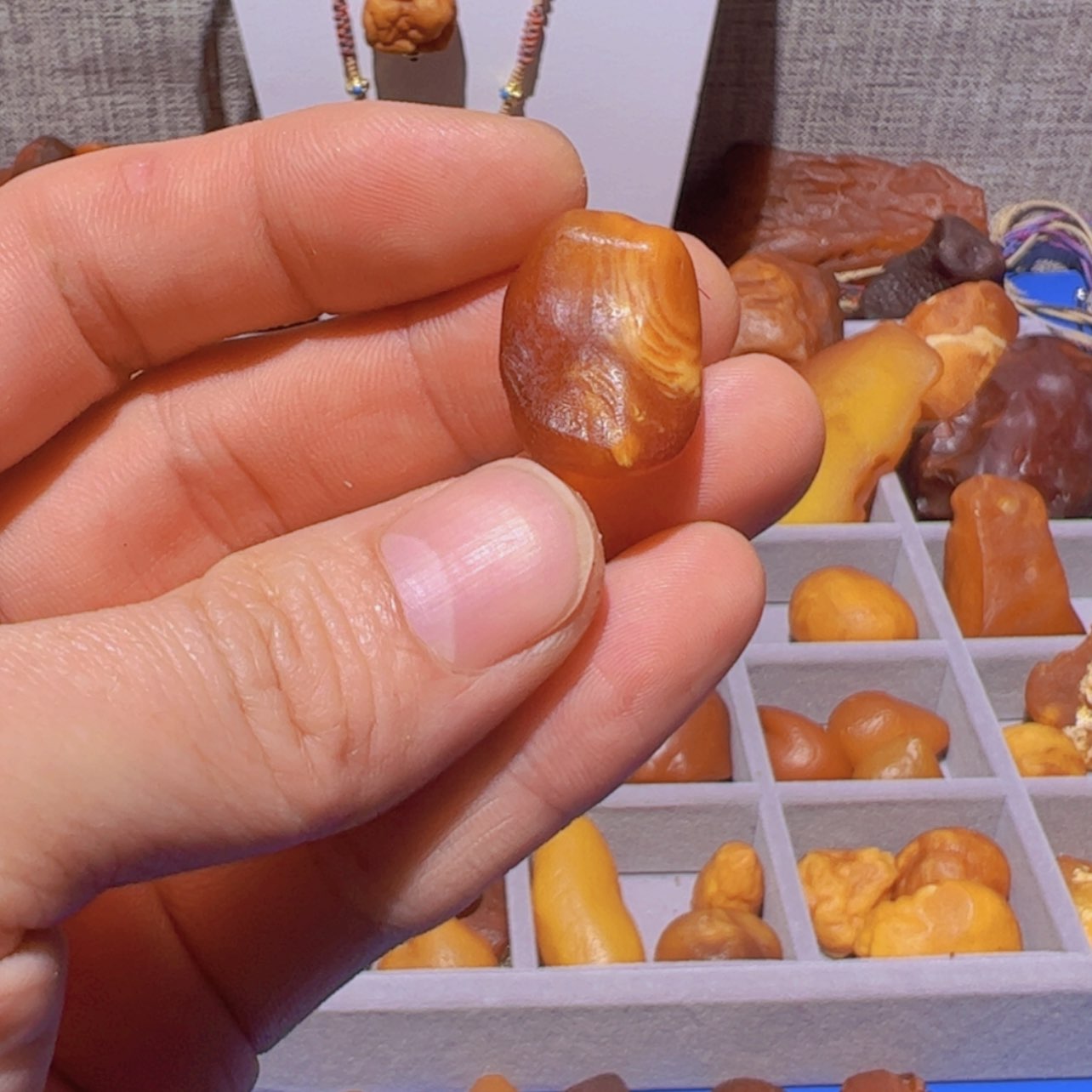 【闪购商品】琥珀颈饰未镶嵌