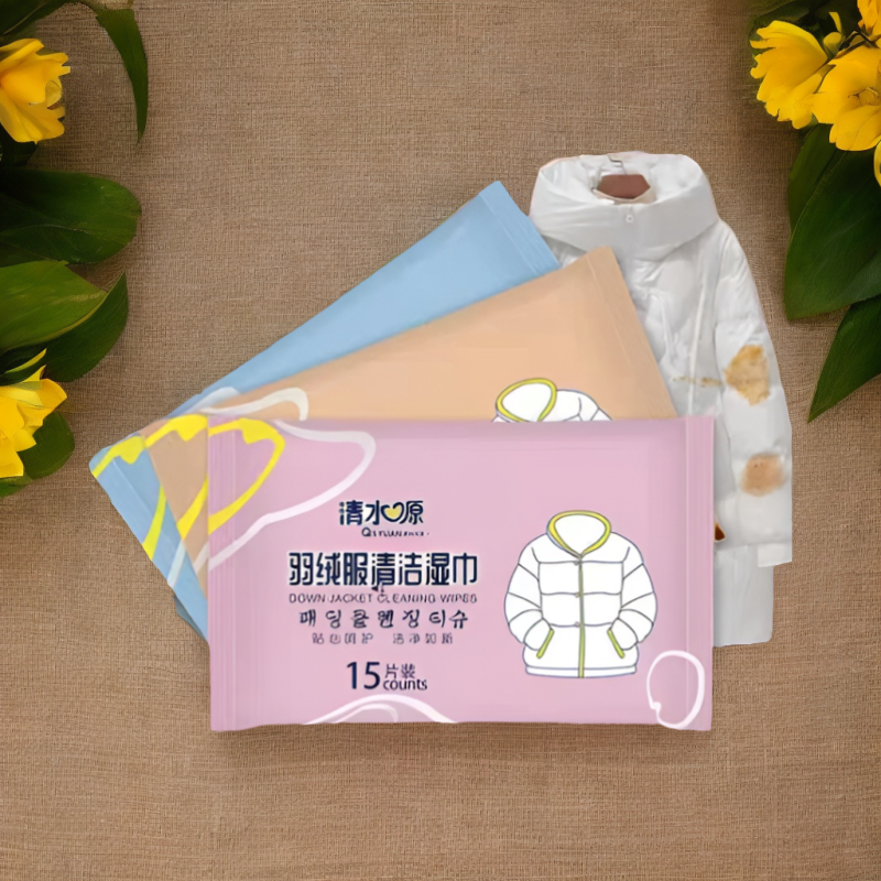 【一抽不到一毛】不留痕免洗家用羽绒服清洁湿巾干洗衣物清洁湿纸巾
