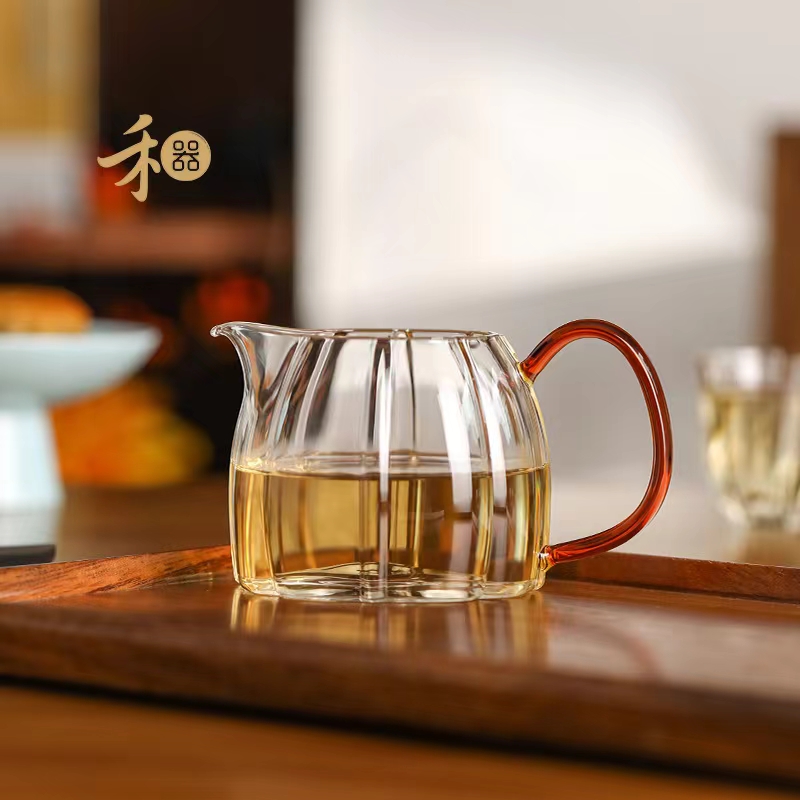 禾器倾妍茶海透明耐热玻璃公道杯高颜值茶海大容量功夫茶具