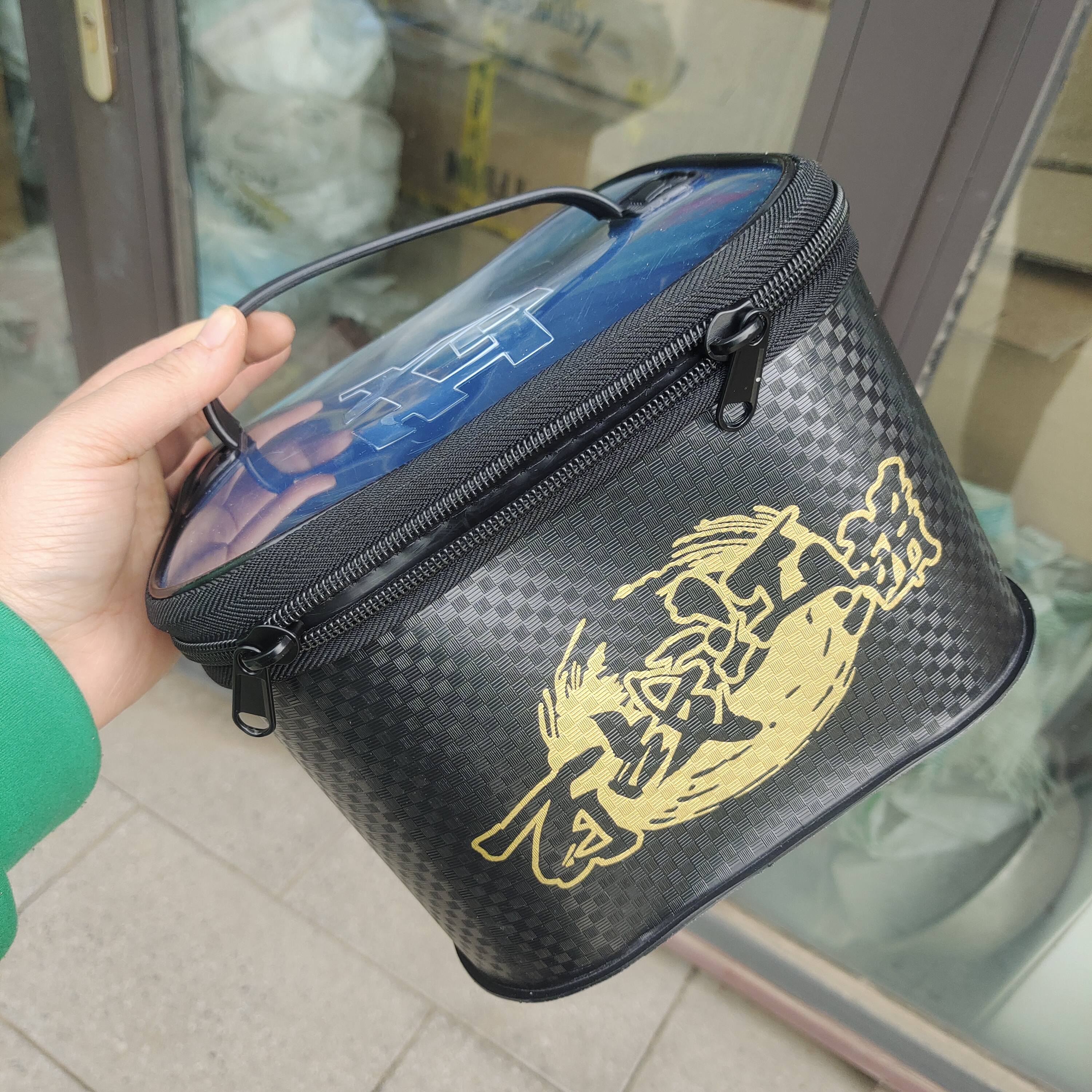 EVA大号钓箱收纳盒加厚多用多功能渔具收纳包