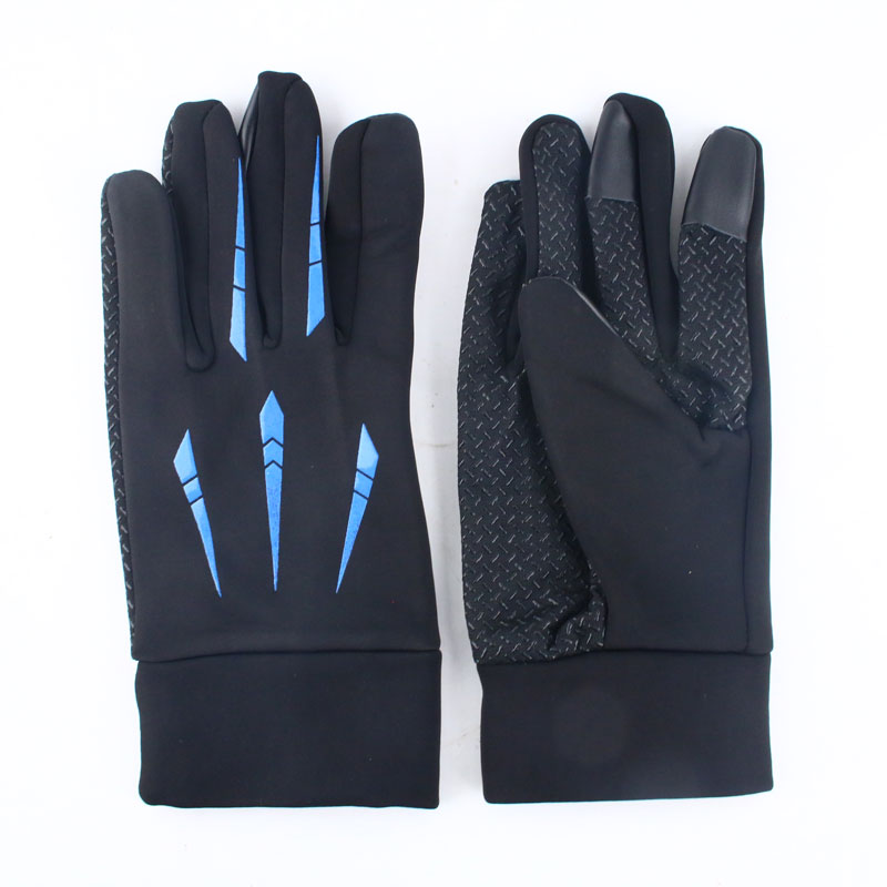 保暖手套男女秋冬季骑行电动摩托车开车加绒防风防水钓鱼手套触屏