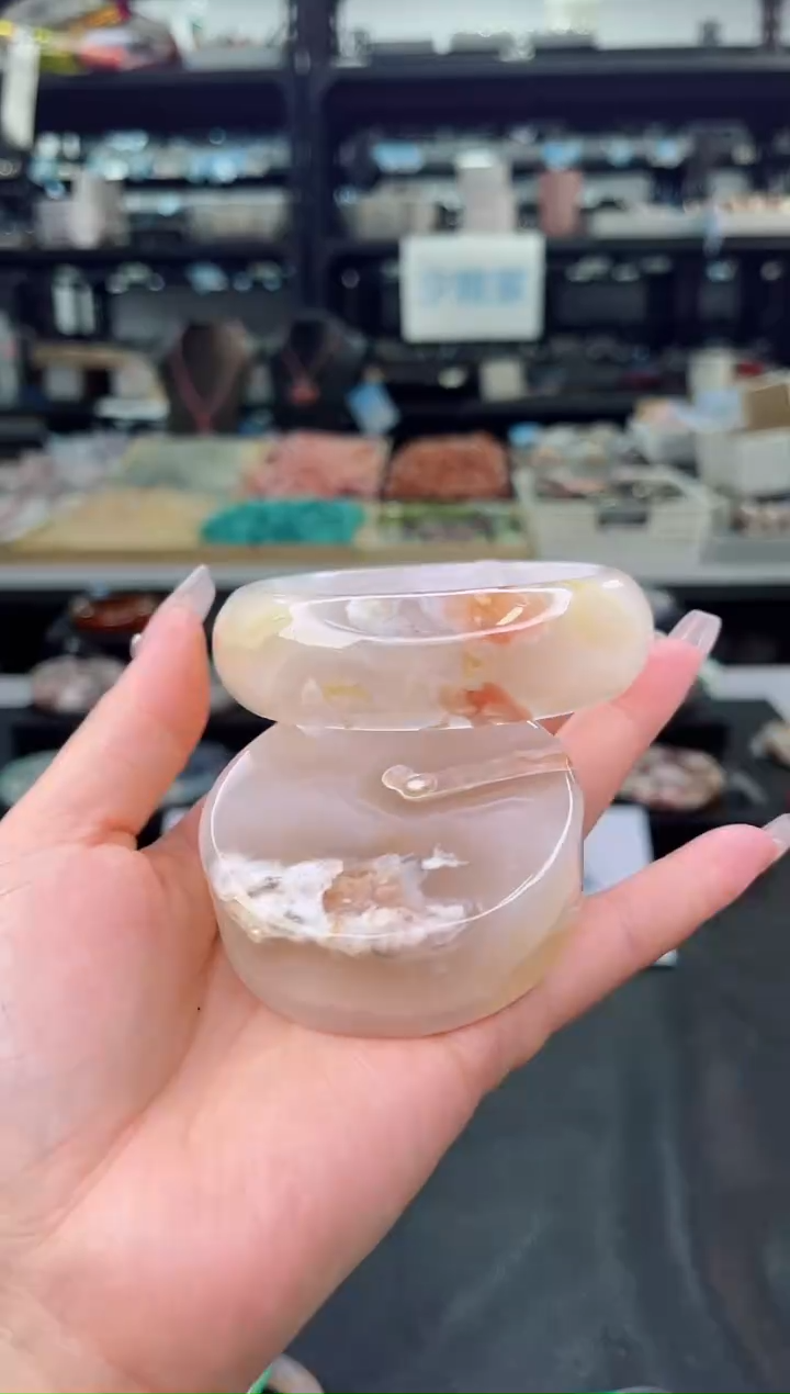 【闪购商品】石英质玉手镯未镶嵌60圈口（赠品镯心）3001501