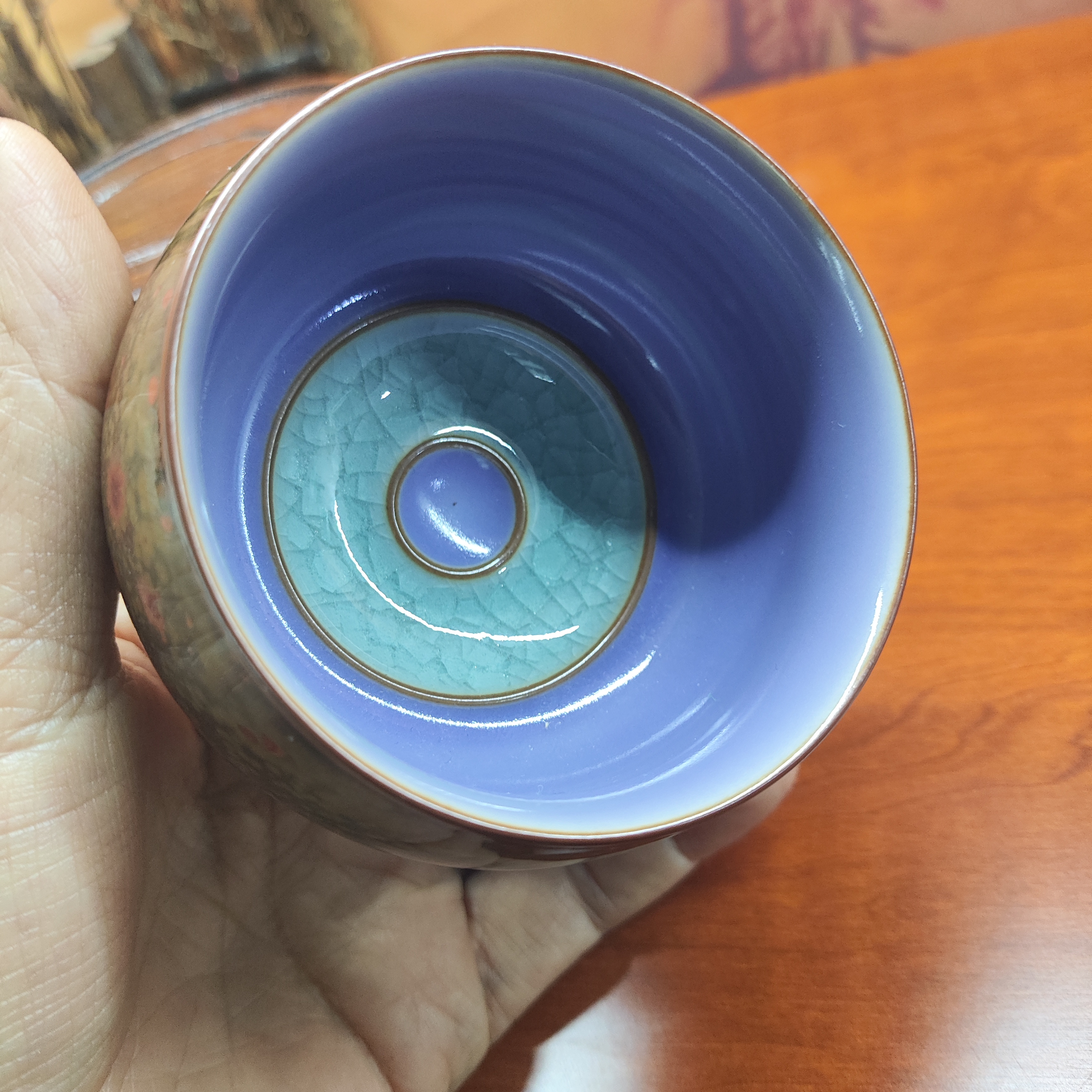 茶叶末釉，高端禅定静心杯，