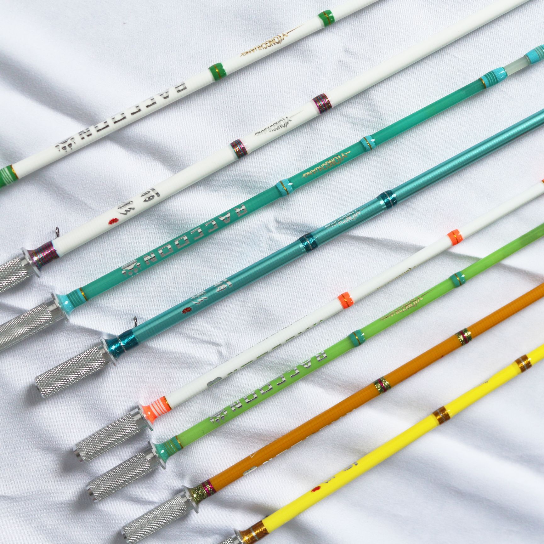 特价微物路亚竿ul调超软轻细白条鳟鱼溪流玻纤独节三节弹射马口杆