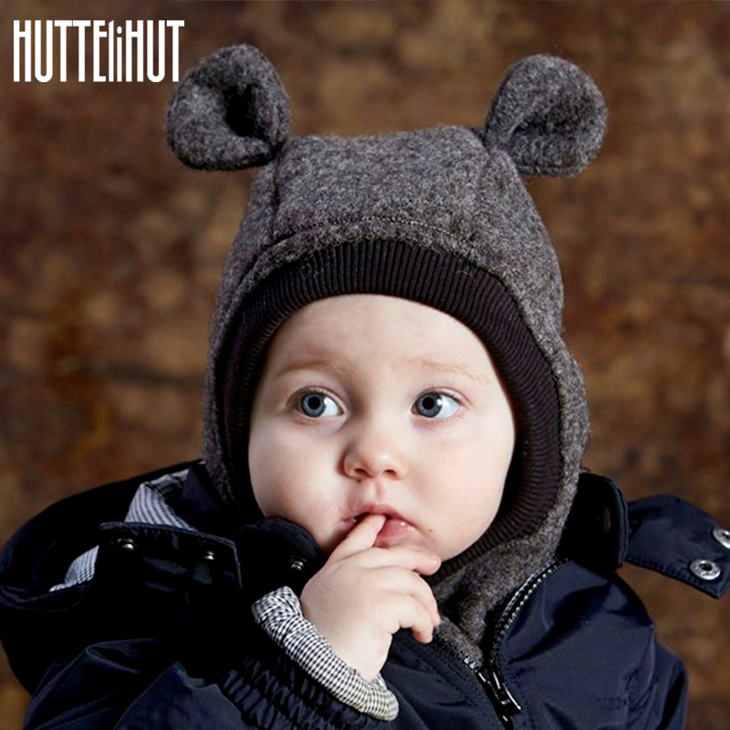 【清货断码象耳帽】HUTTEliHUT丹麦婴儿帽子宝宝新生儿秋冬宝宝