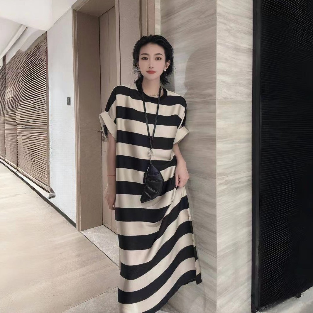 YBD▪️【条纹裙】2024休闲长裙