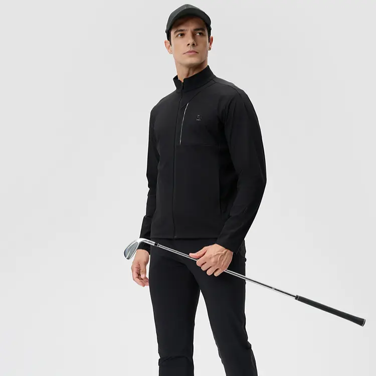 Fila/斐乐秋季男士新款舒适跑步运动休闲立领户外外套A11M435501F