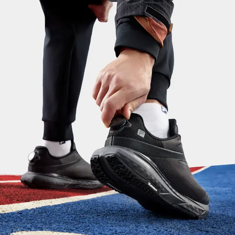 Fila/斐乐【跃动2】运动鞋男24新款户外缓震 跑鞋锁扣鞋A12M411117F