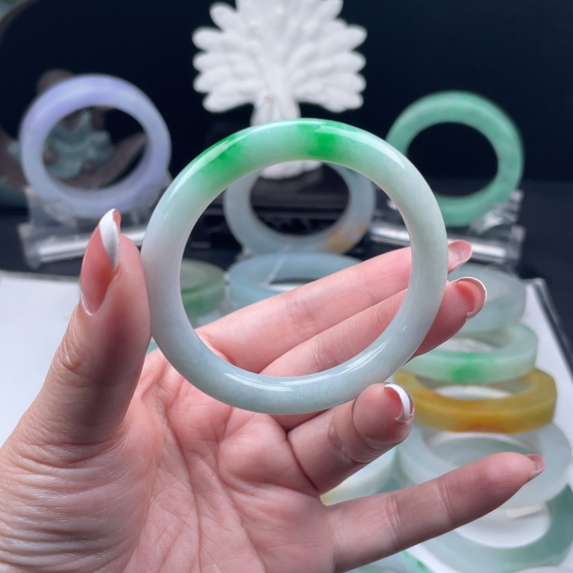 【闪购商品】翡翠手镯未镶嵌