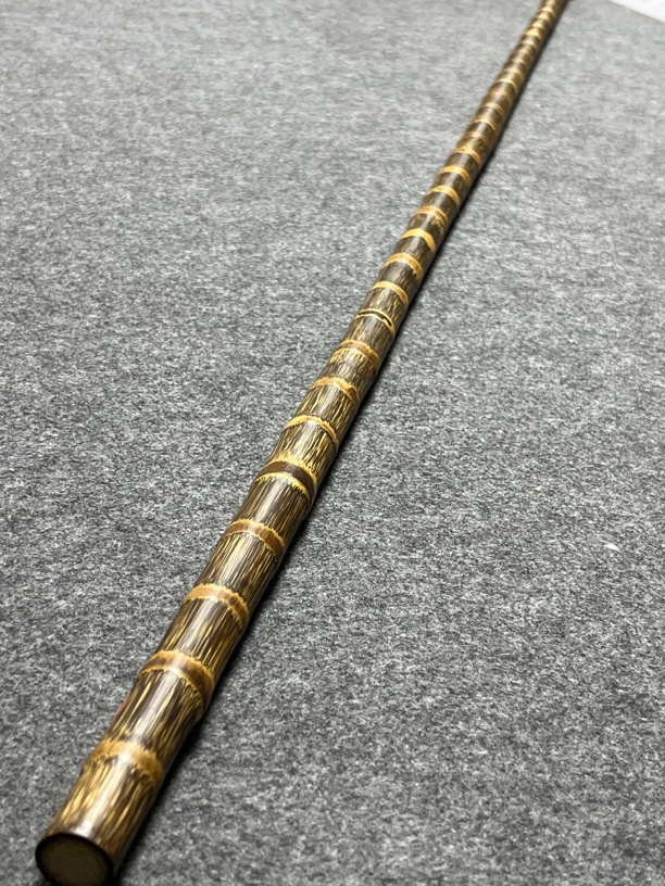 收藏级别金丝竹，实心竹