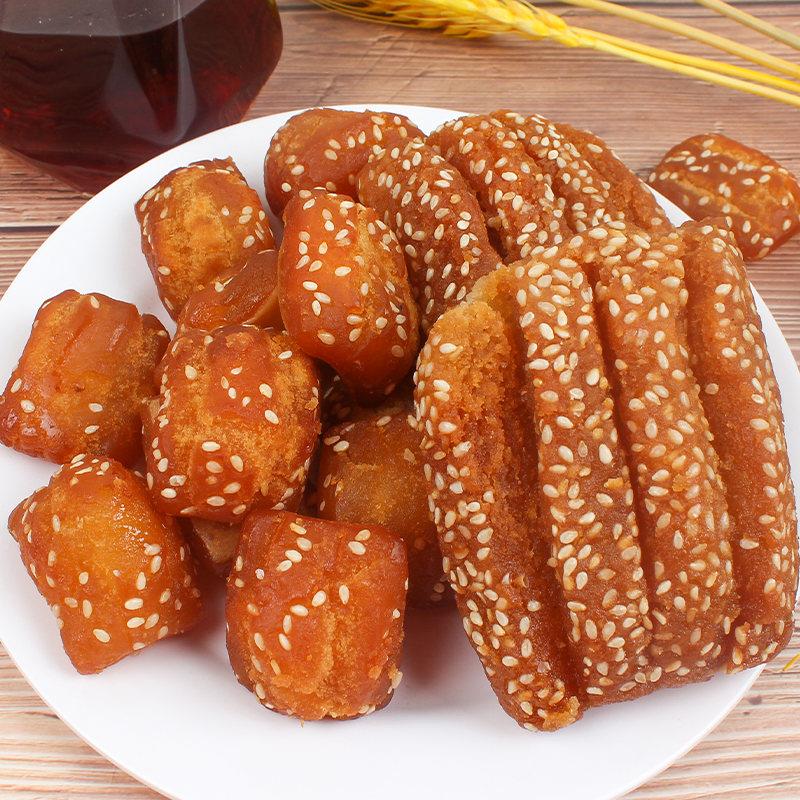 特产大蜜三刀炒糖麻枣羊角蜜正宗老式糕点手工果子青徐州点心笋0g