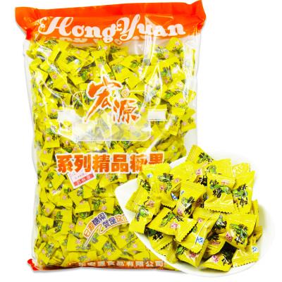 宏源陈皮糖装 原装200话梅什锦白桃维正品散小包商用喜糖果笋0g