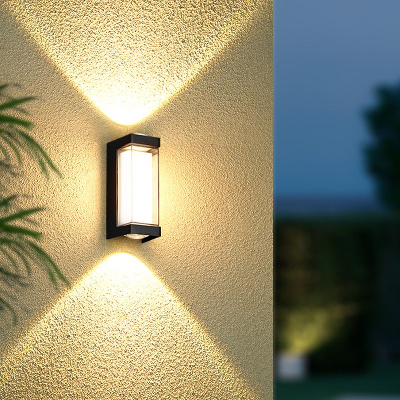 LED户外射灯朝下照广告牌门牌阳台门前露台室外防水墙壁灯洗墙灯