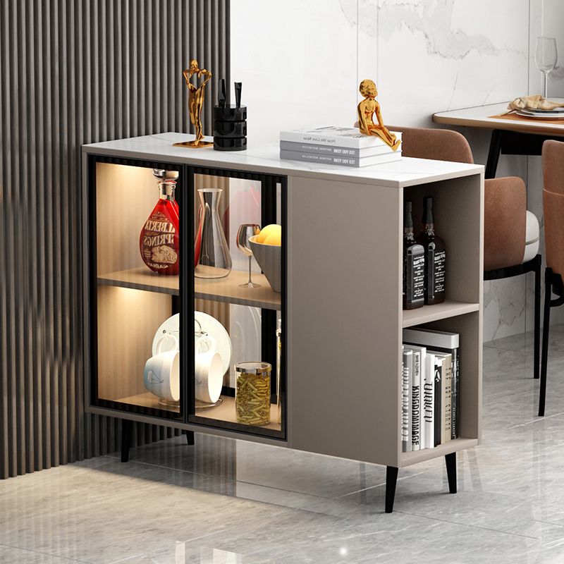 轻奢小隔断柜客厅双面玄关柜简约现代餐边酒柜客厅靠墙沙发边柜