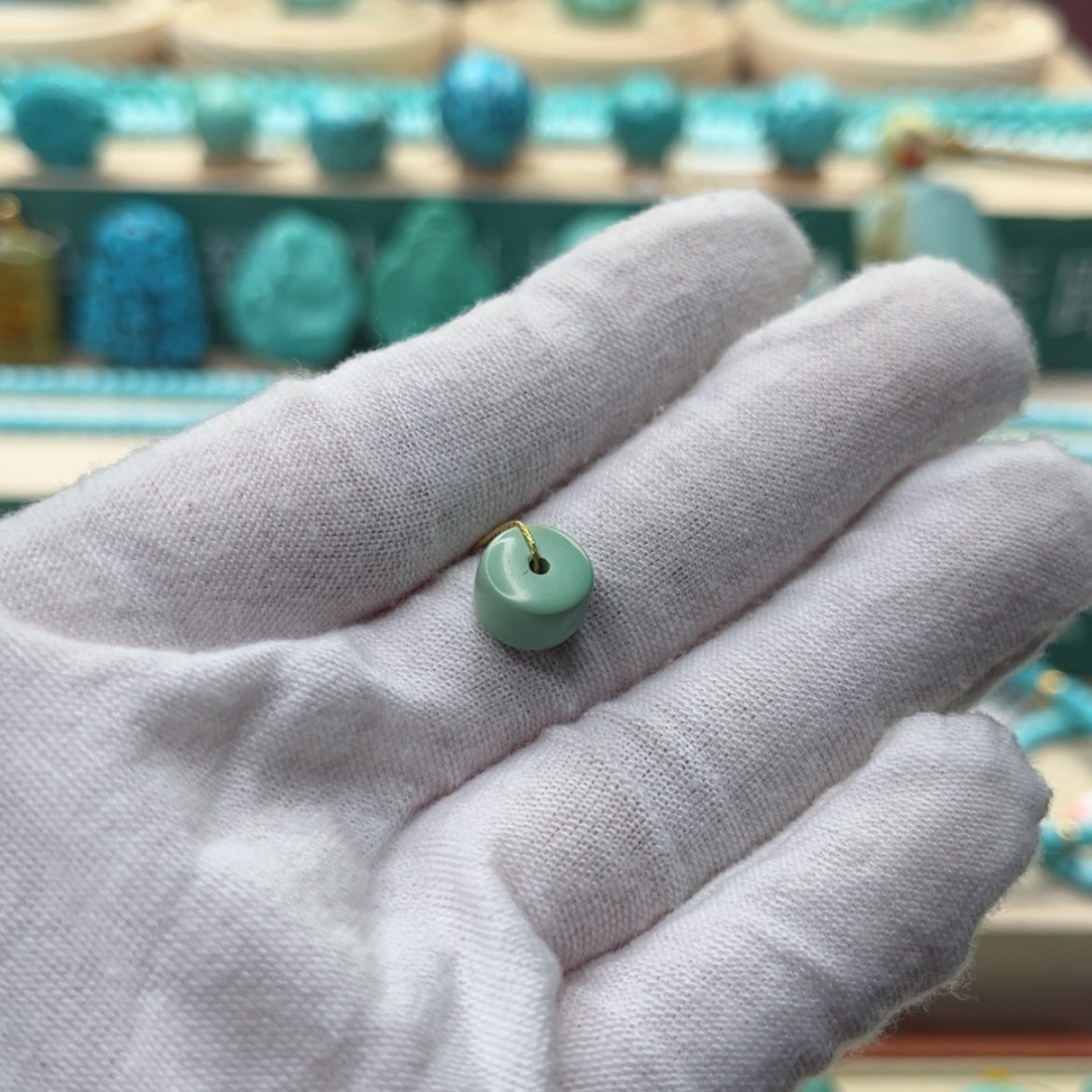 【闪购商品】绿松石.未镶嵌罪****头