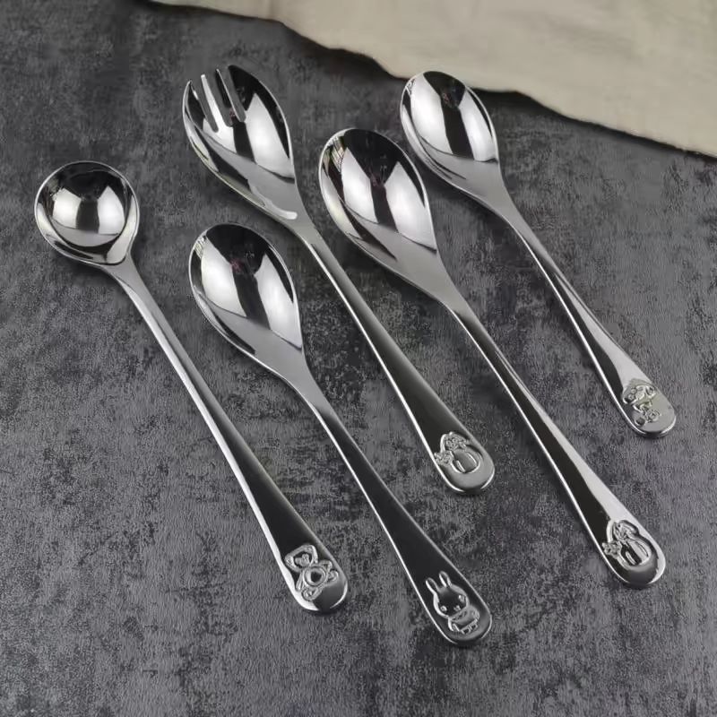 门店儿童勺子不锈钢