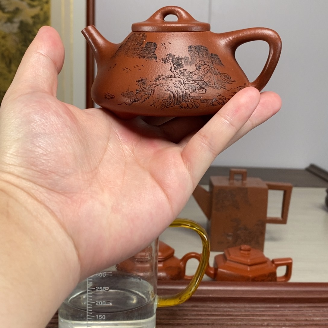 紫砂茶壶原矿泥料传统工艺制作
