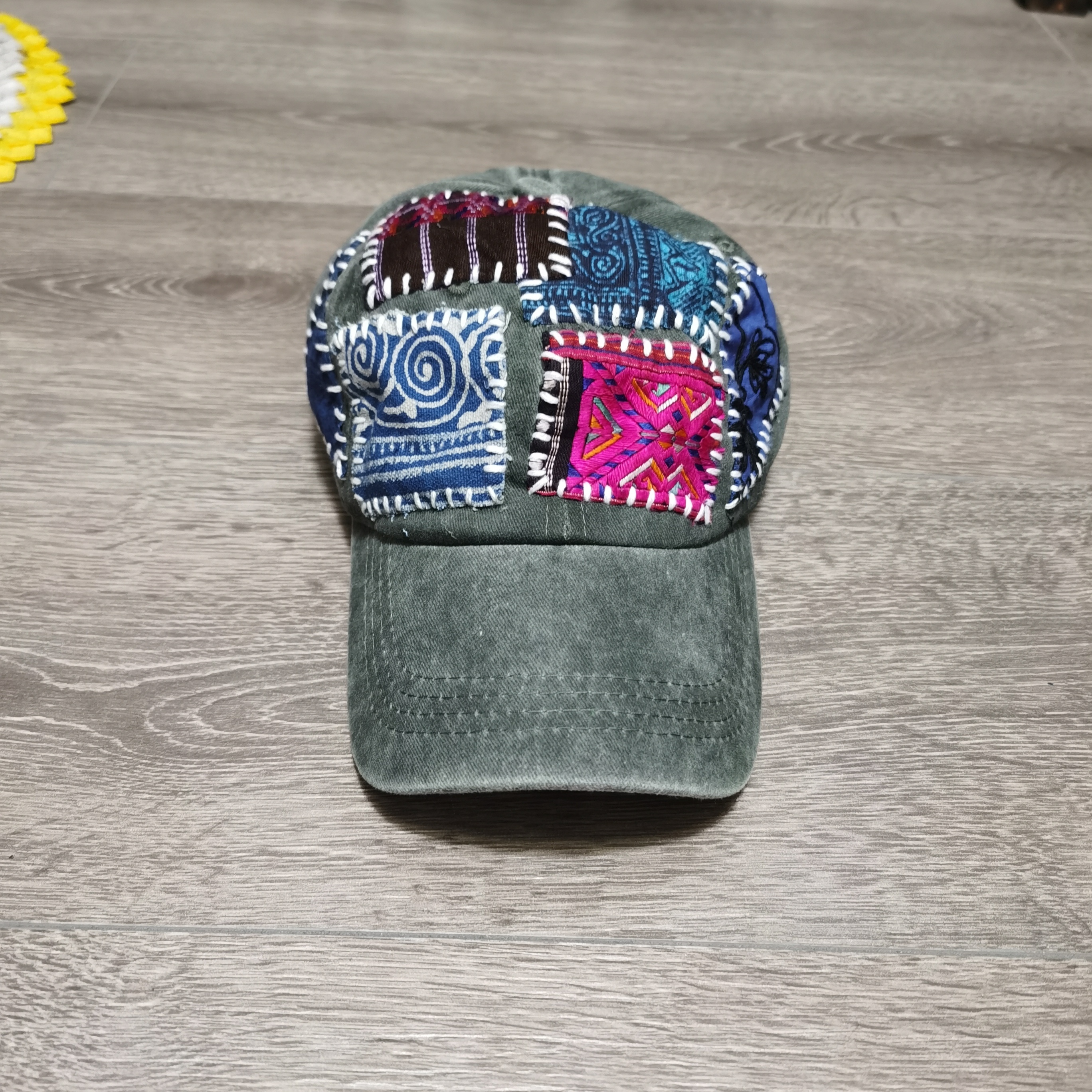 珈帛 手工遮阳帽 每件不同  直播间选购为准