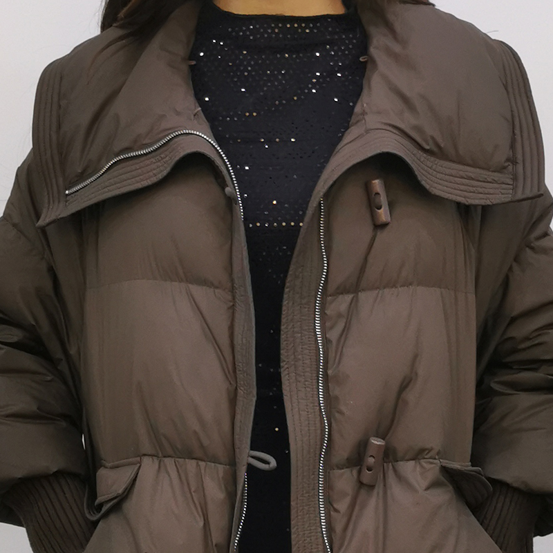 2023冬季新款羽绒服短款时尚百搭加厚洋气减龄保暖羽绒外套女B50