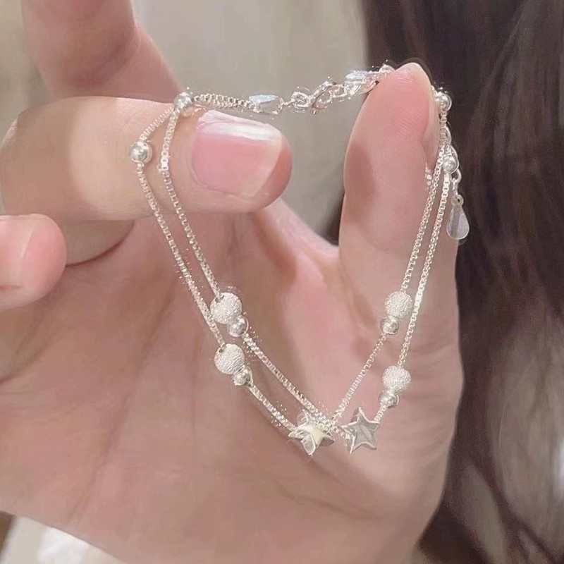 星星流星双层精致闺蜜手链27884