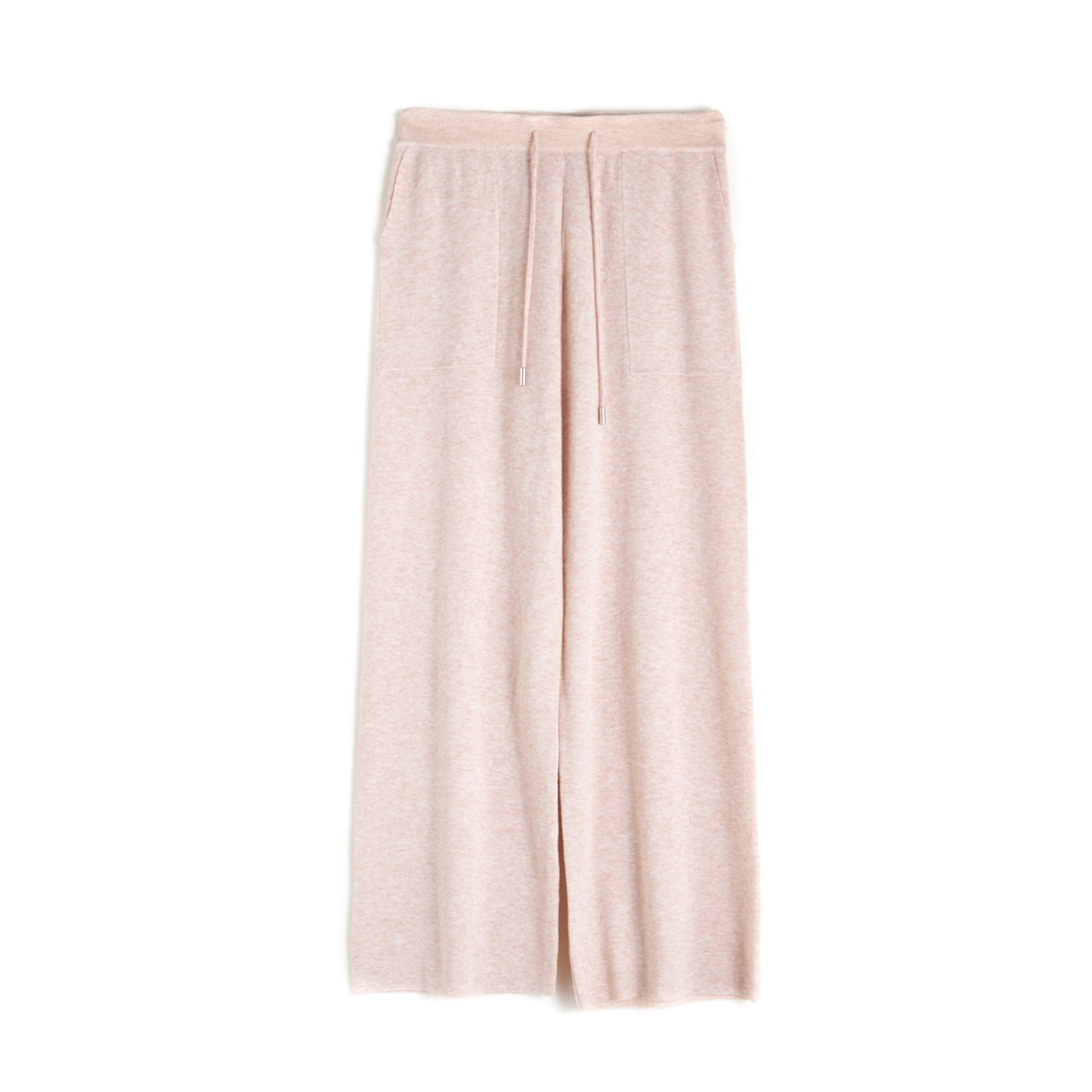 天山秋冬宽松新款百搭休闲羊毛抽绳舒适时尚直筒阔腿裤-YUNL3278T