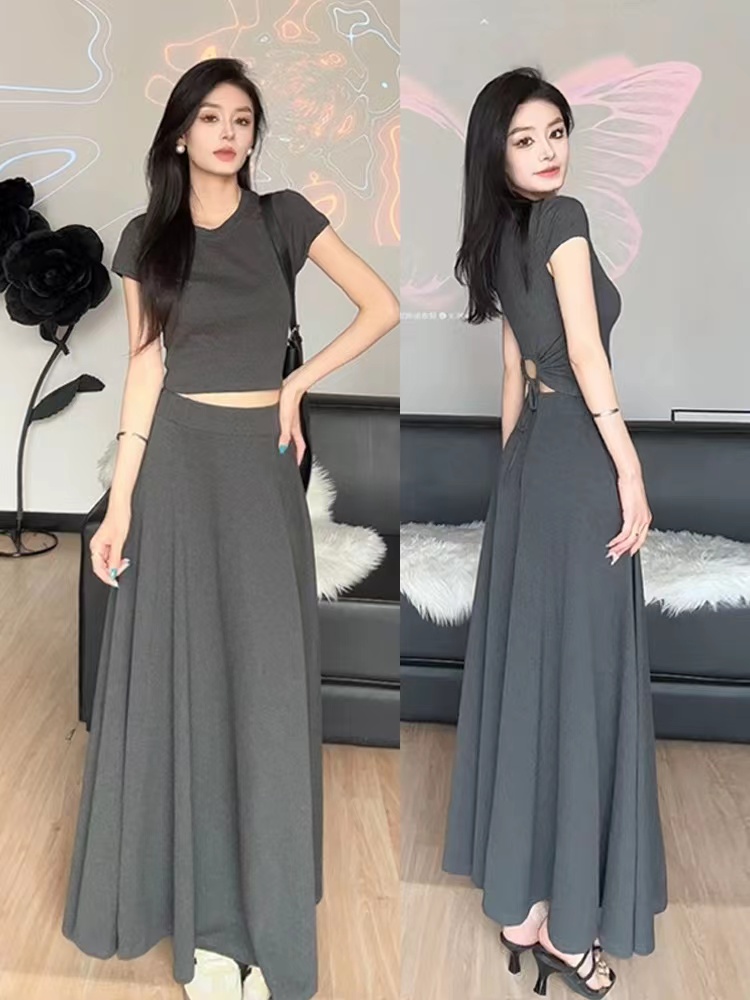 航航家精品服饰气质宽松连衣裙