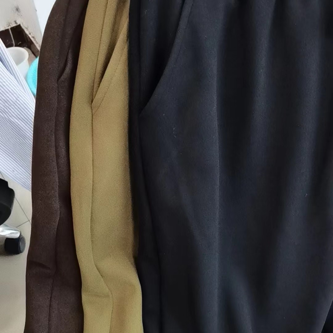 8002沐斯绒男士金秋防风裤