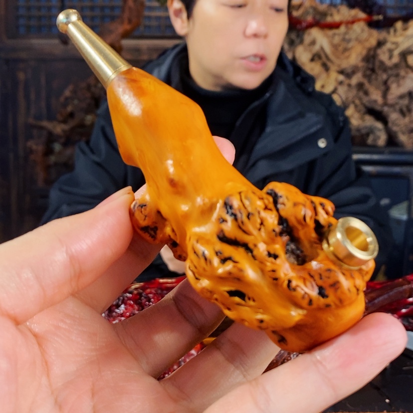 【闪购商品】高端定制手工斗根雕