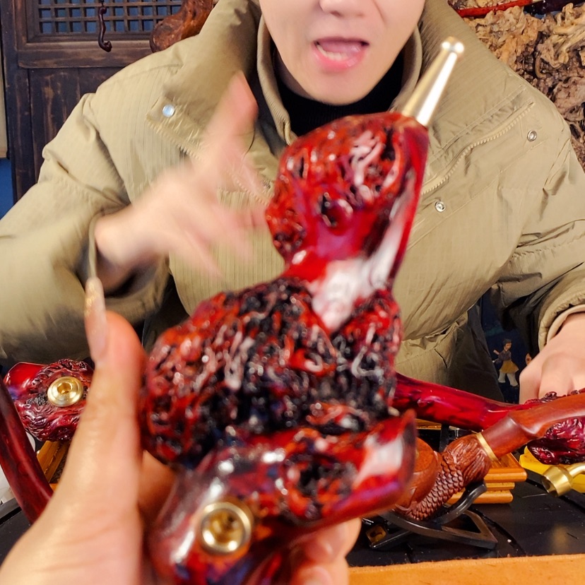 【闪购商品】高端定制手工dou根雕
