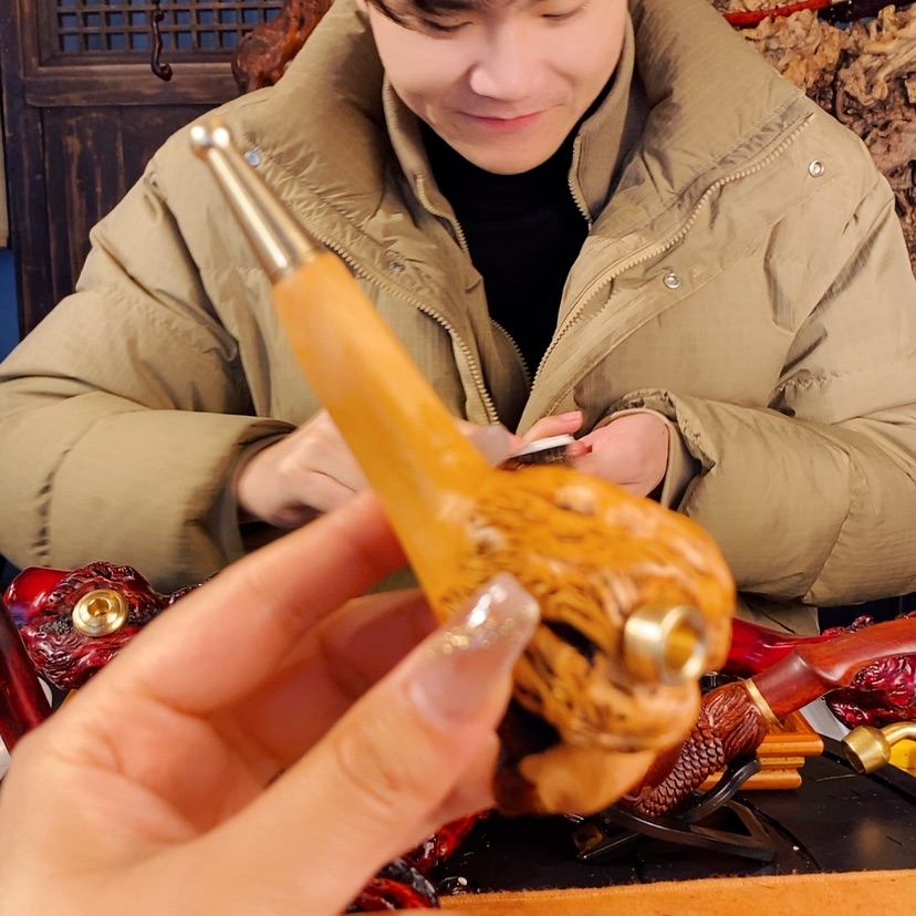 【闪购商品】高端定制手工dou根雕