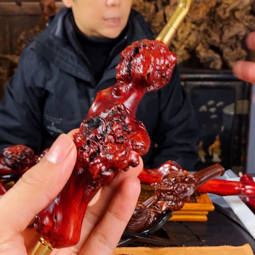 【闪购商品】高端定制手工dou根雕