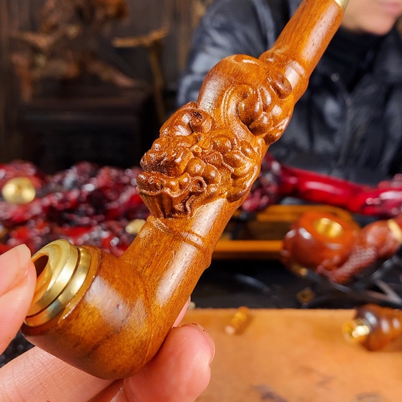 【闪购商品】高端定制手工斗根雕