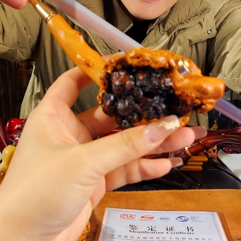 【闪购商品】高端定制手工dou根雕