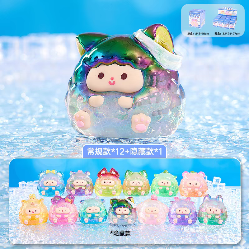 【现场拆】福气多多透明款盲盒