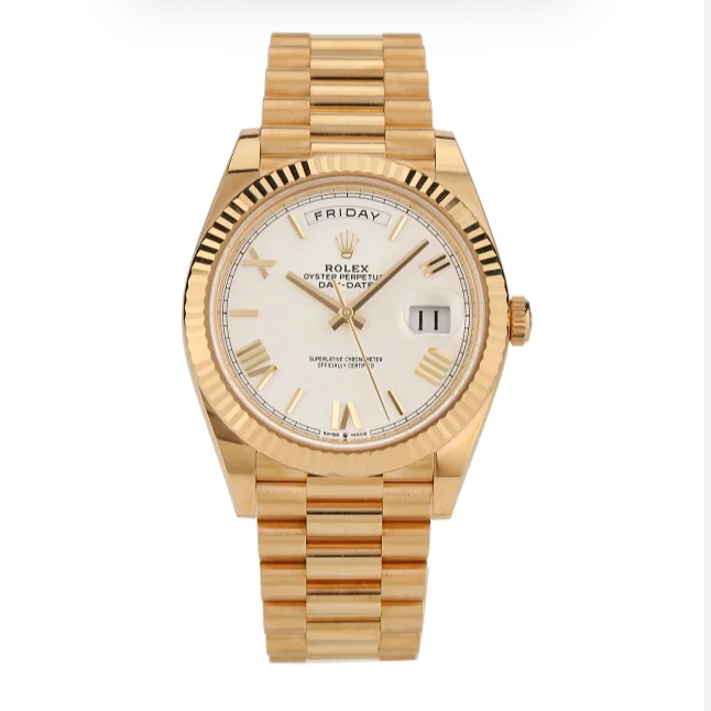 95新 Rolex/劳力士 礼尚往来22年228238白罗马DD男表36T08