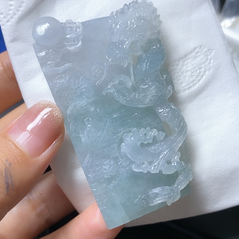 【闪购商品】定制翡翠1未镶嵌過**烟