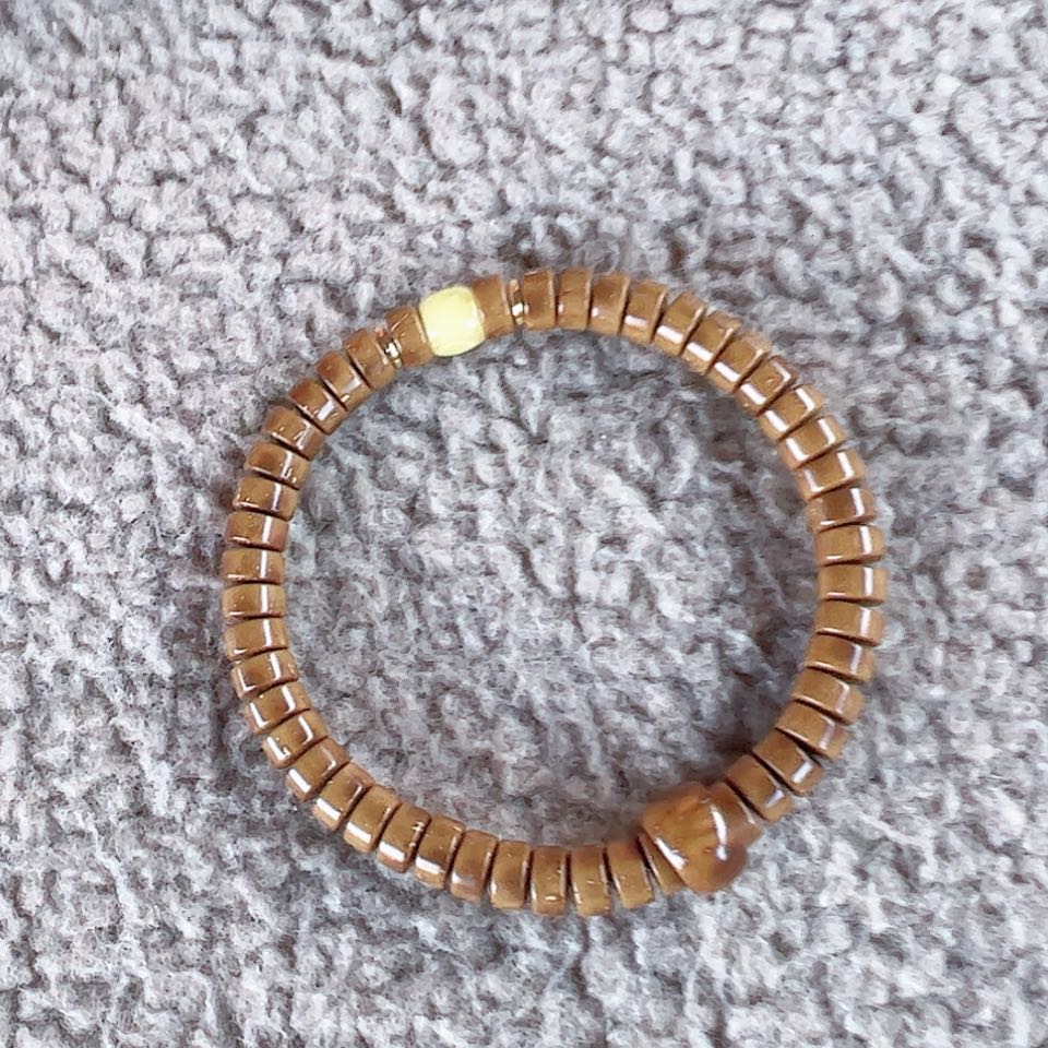 【闪购商品】紫金鼠手串实心鼠片74