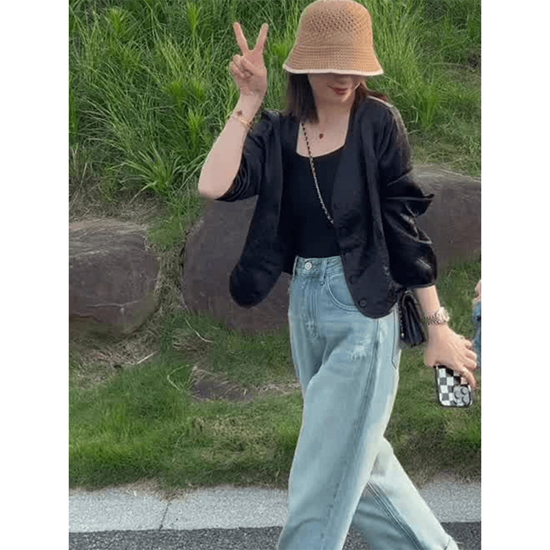 防晒开衫外套女夏季新款小衫2024流行爆款宽松上衣薄纱外穿防晒衣