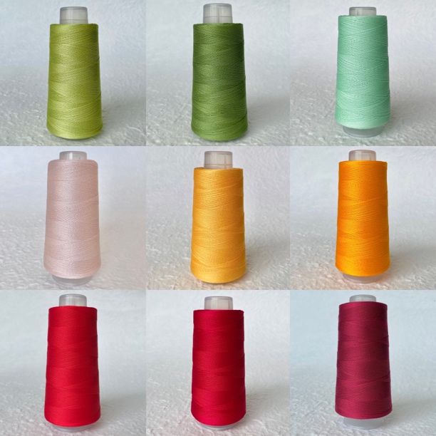 MKC/MKE80号50克蕾丝线DMC80平替国产微钩梭编线材基础色系大卷装