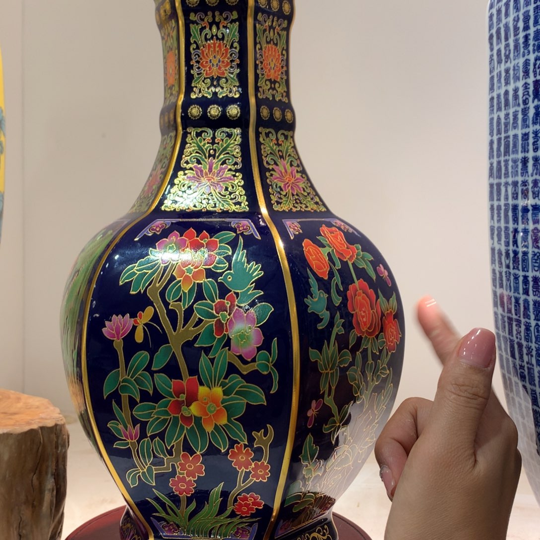 景德镇陶瓷花瓶摆件
