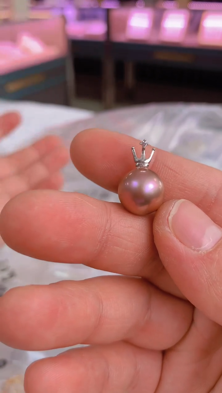 【闪购商品】淡水珍珠颈饰银S925镶嵌Q188