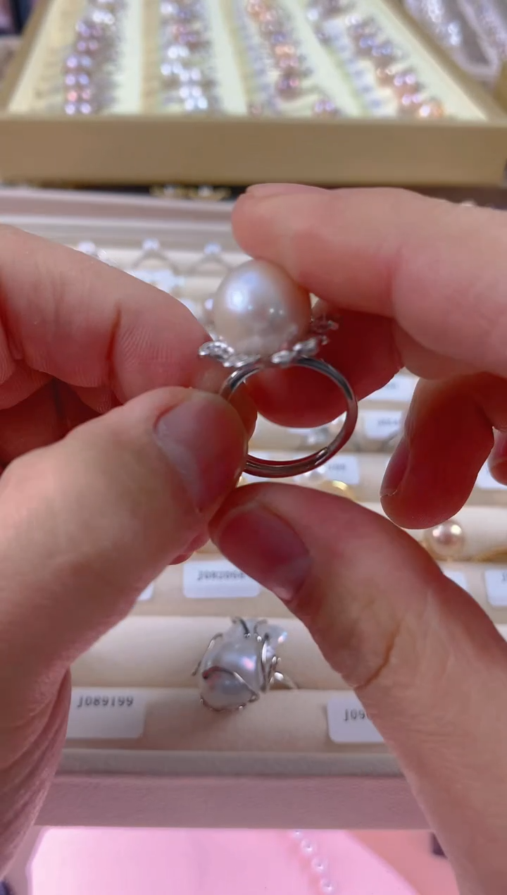 【闪购商品】淡水珍珠戒指未镶嵌j042