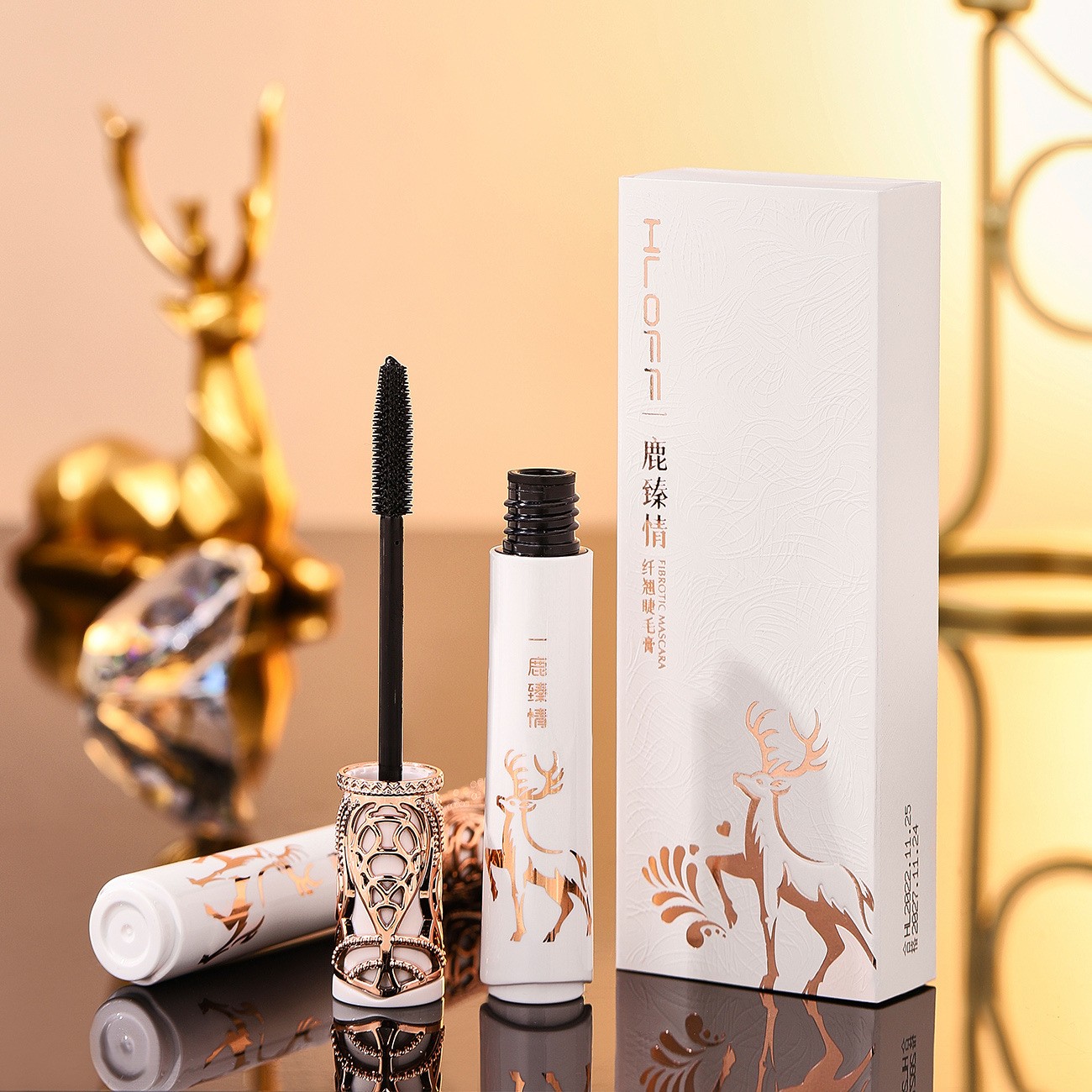【拍一发二】一鹿有你纤翘睫毛膏浓密卷翘防水防汗不易晕染