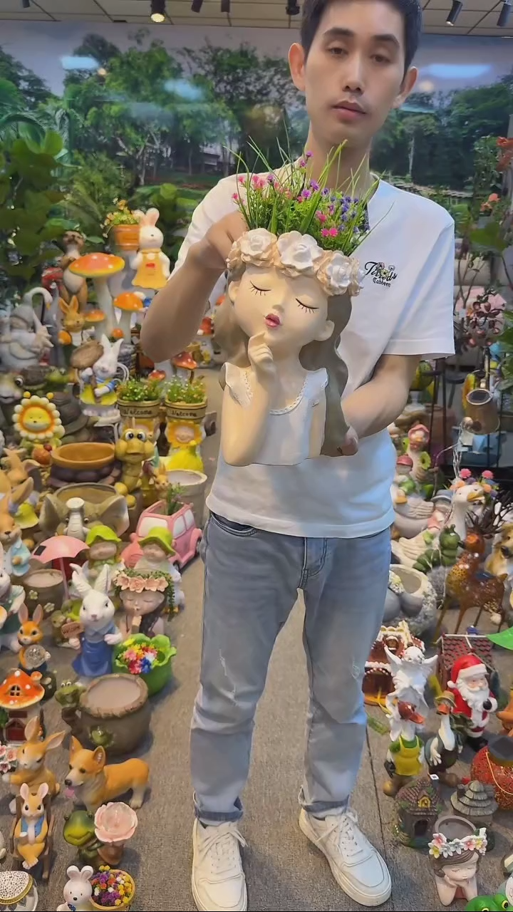 【闪购商品】树脂花园庭院摆件&00&