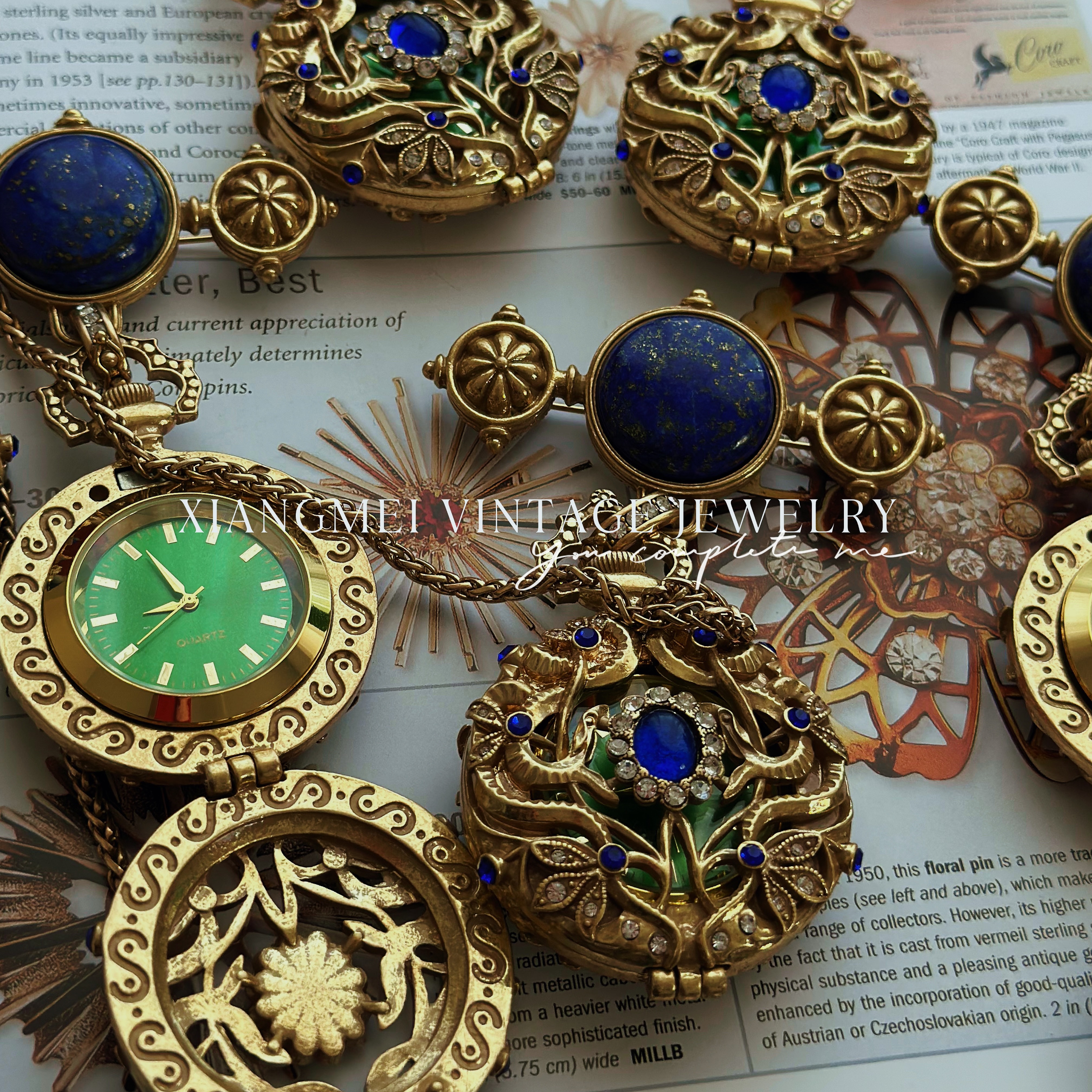 铜合金项链 5181196【怀旧岁月】中古风复古做旧风古典项链