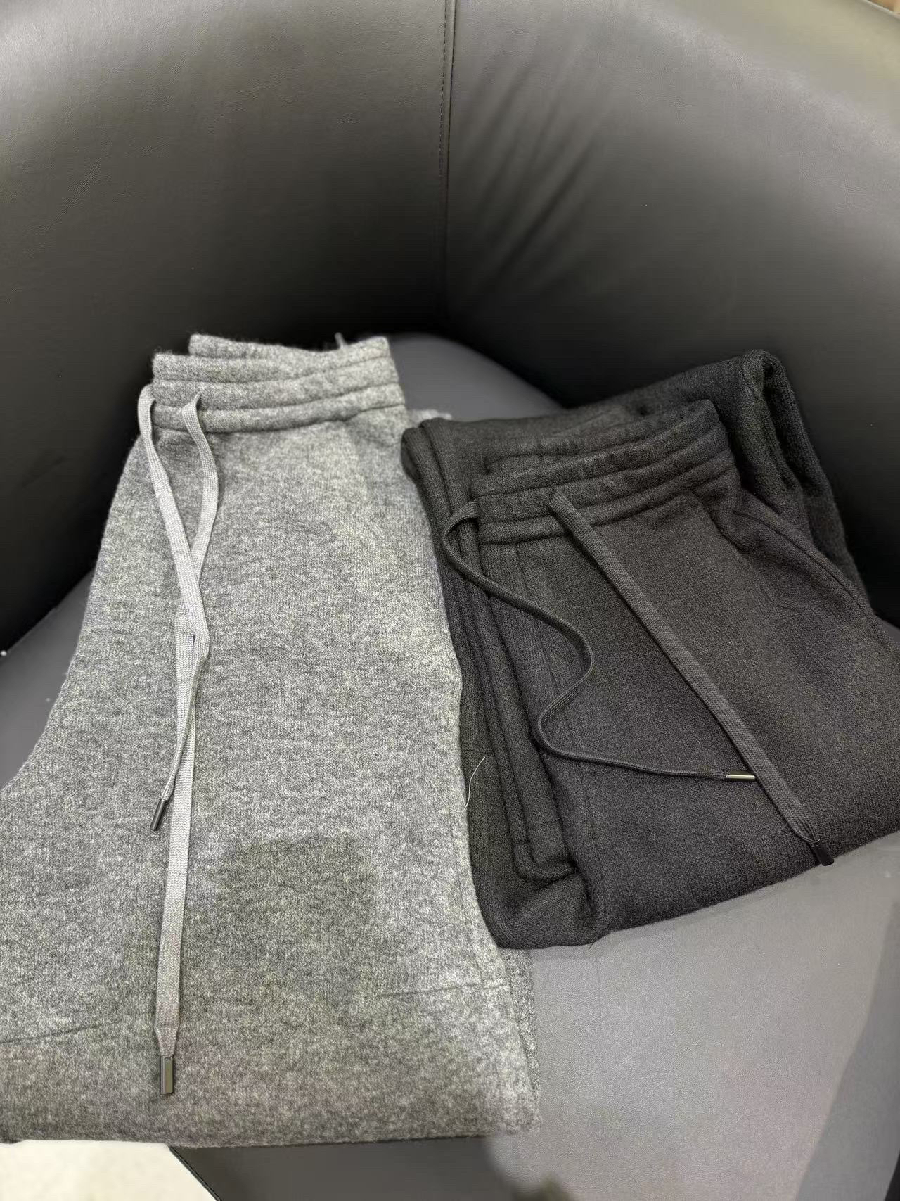 555-1110 百搭休闲加绒加厚羊毛裤休闲腿 裤长104-106cm 6010